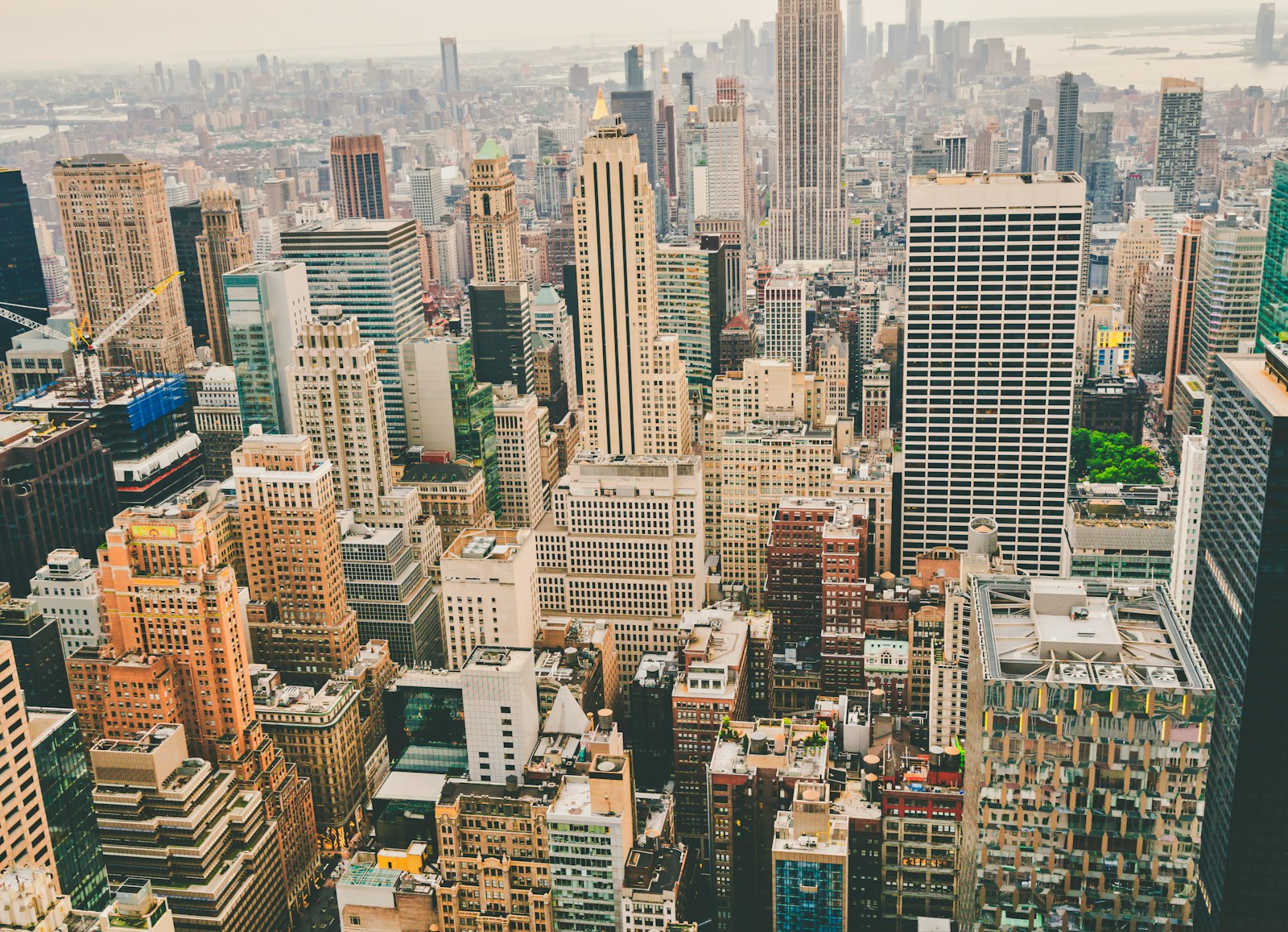bird's eye photography of high rise buildings
